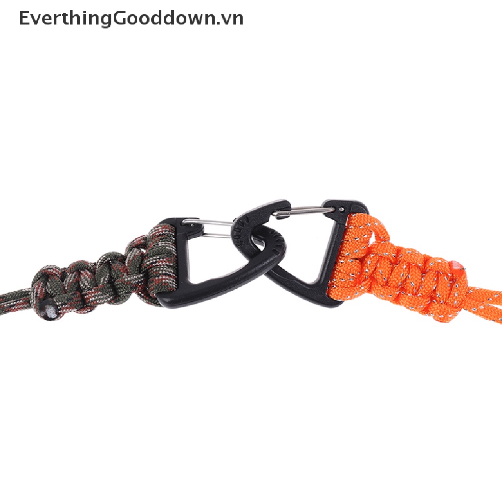 Everthinggooddown Dây Buộc Bánh Răng Sinh Tồn Bện Thủ Công Có Kẹp