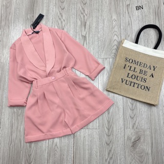 set vest hồng siêu xinh