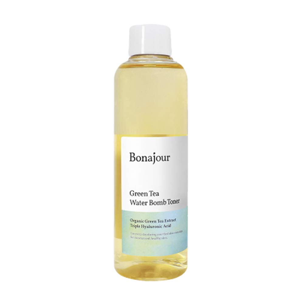 Nước Cân Bằng Cấp Ẩm, Làm Dịu Da Bonajour Green Tea Water Bomb Toner 205ml