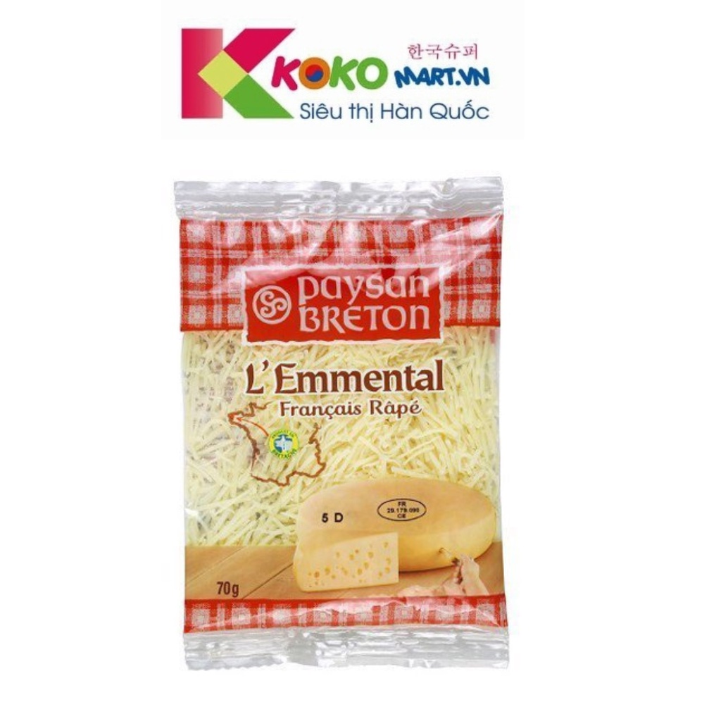 (Giao HCM) Phô mai sợi Paysan Breton gói 70g