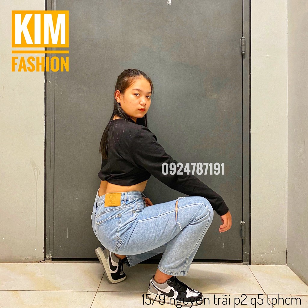 Quần Baggy Bigsize Kimfashion, Quần ulzzang Form Rộng Bgsize BGD51-5 60-90kg