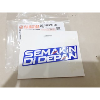 Tem chữ "Semankin Didepan" zin chính hãng Yamaha - Xanh GP