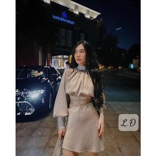 SET LỤA 2 MÓN ĐAN DÂY EO