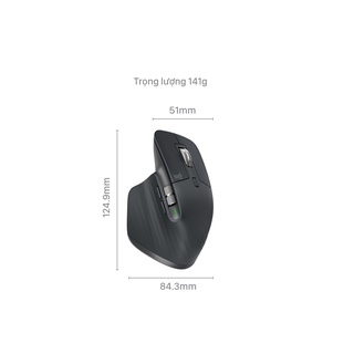 Chuột Logitech MX Master 3S không dây Bluetooth/Wireless