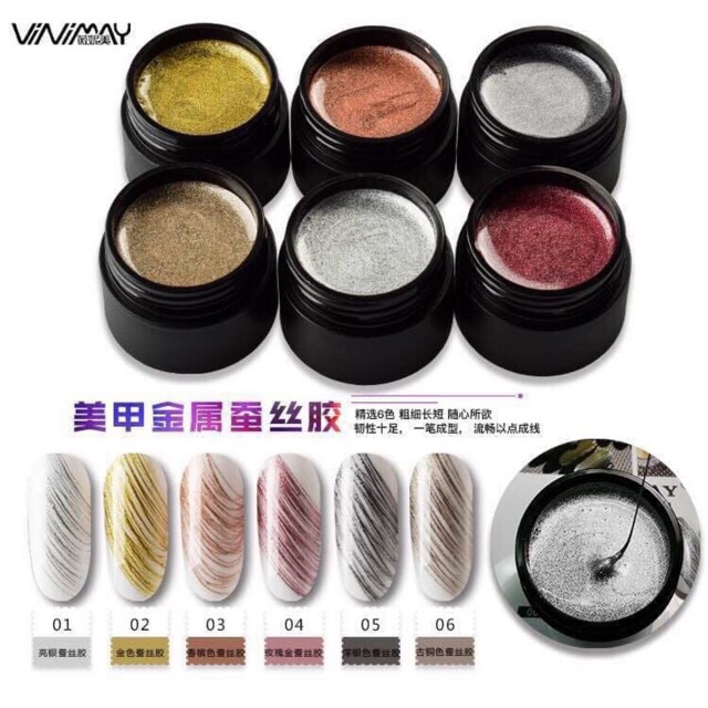 Set Gel Nhện Nhũ Vinimay