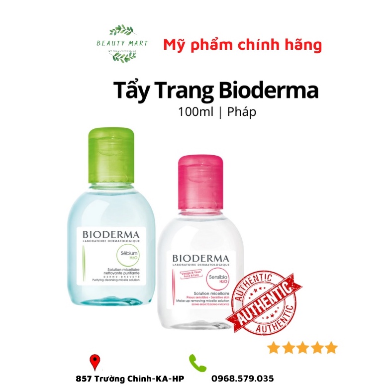 Nước Tẩy Trang Bioderma Solution Micellaire Pháp 100ml