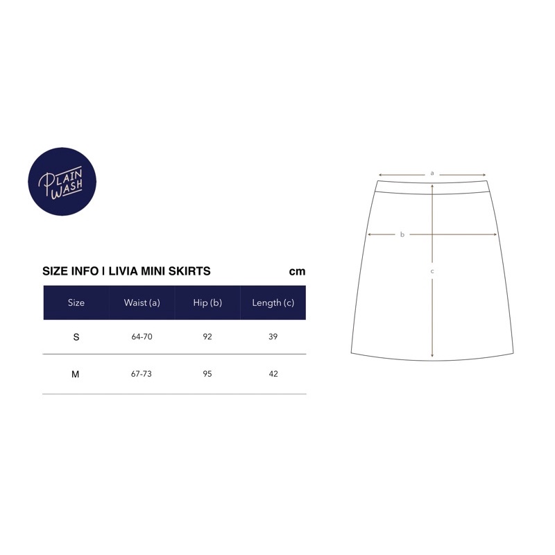 Plainwash.co - Chân Váy Livia Mini Skirt
