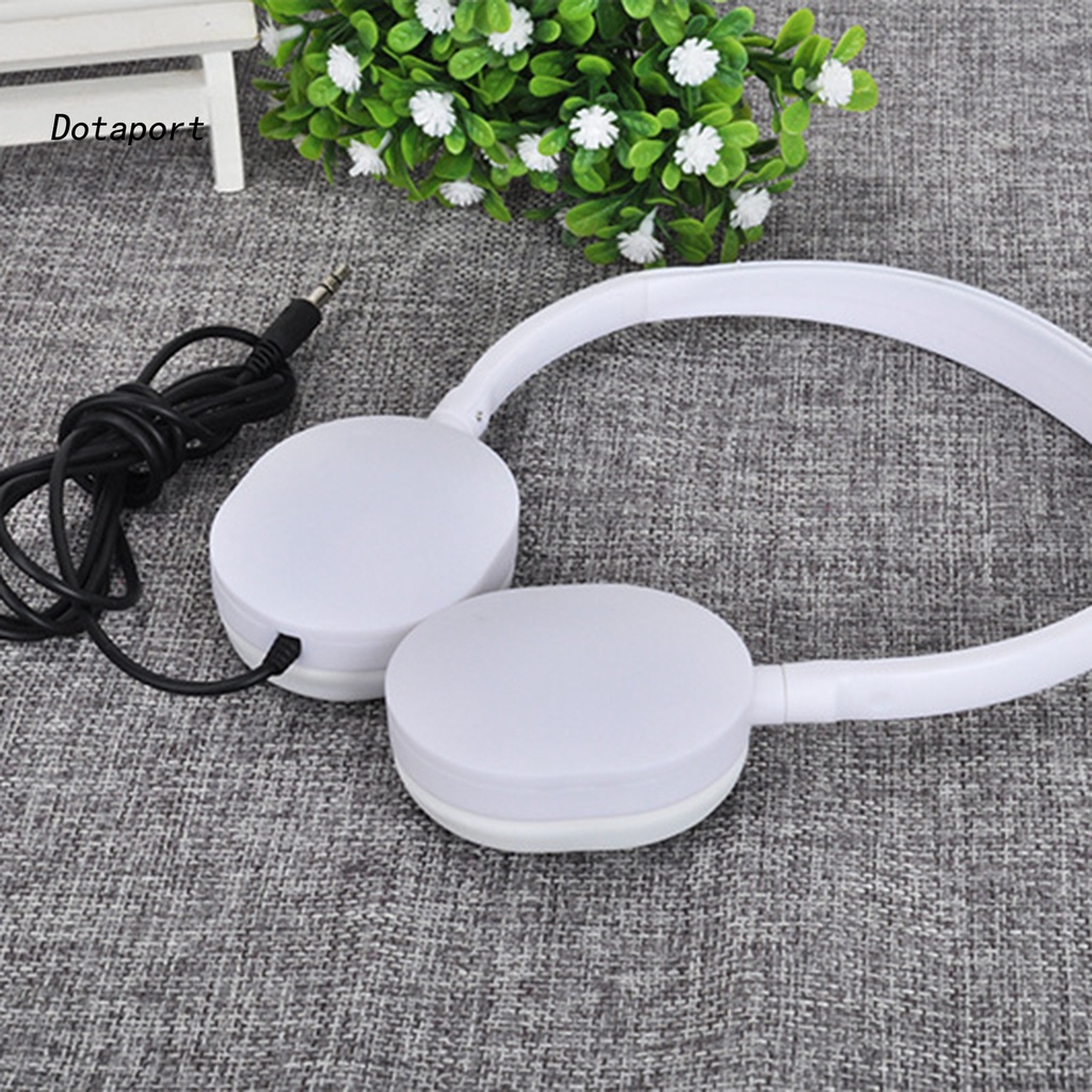 Tai Nghe Chụp Tai Dtx 3.5mm Có Dây Có Thể Thu Gọn Tiện Dụng