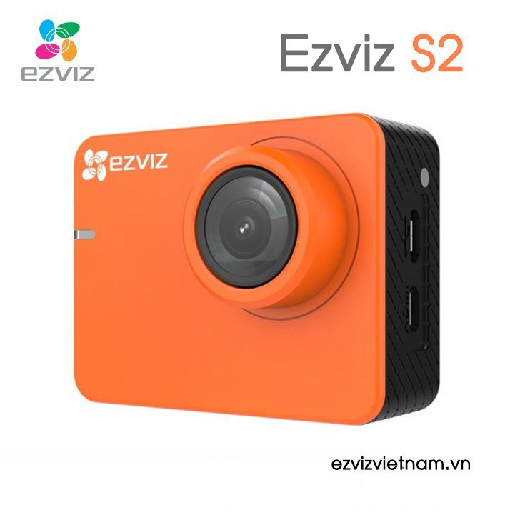 (Xe) Camera Hành Động EZVIZ S2 Starter Kit