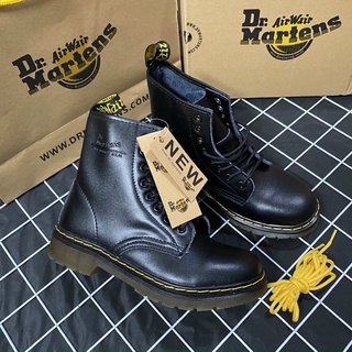 Giầy Dr marten đen trắng cao cổ siêu đẹp Fullbox