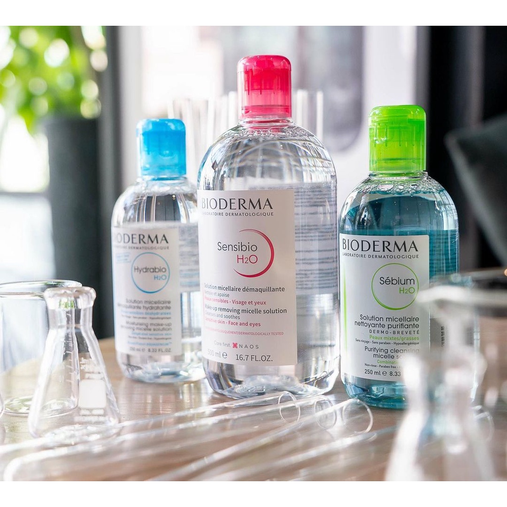Nước Tẩy Trang Bioderma Sensibio H20 (250ml ~ 500ml)