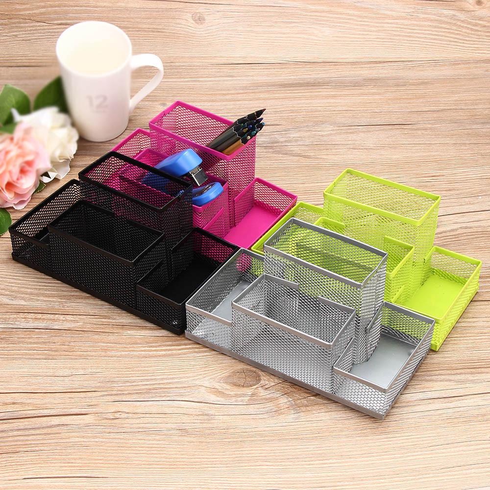 Khay đựng bút đa năng bằng sắt