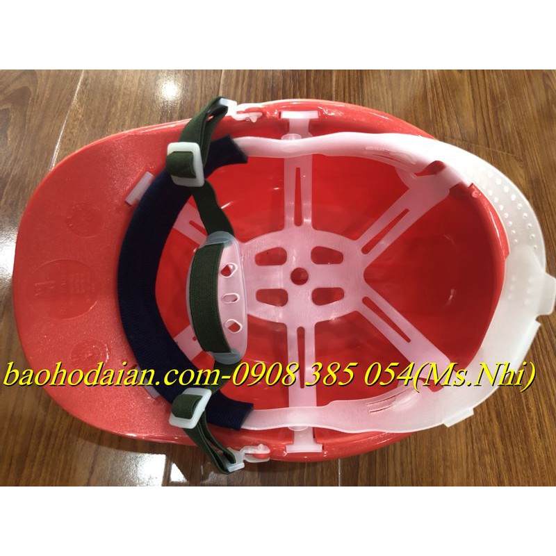 Nón bảo hộ lao động chính hàng Blue Eagle mã HNC31- Hình Thật