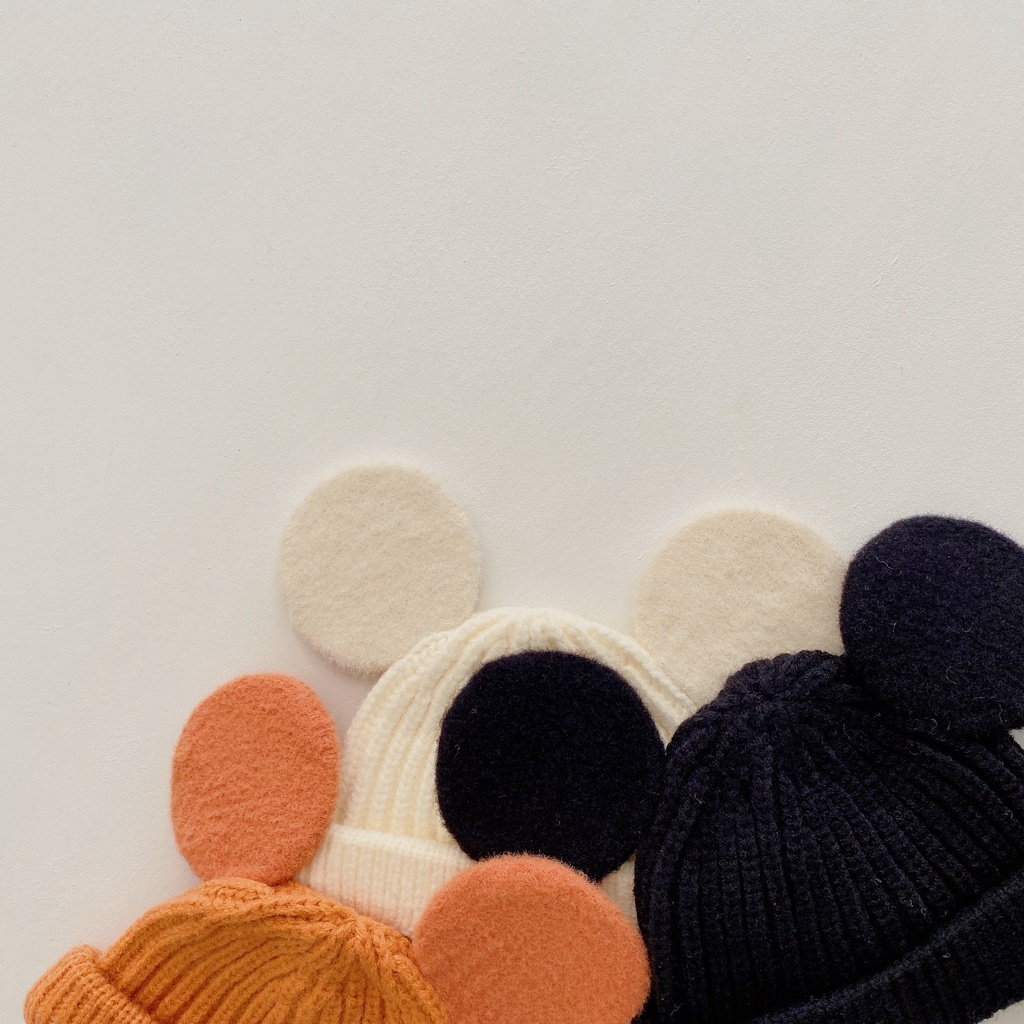 Mũ Len Tai Thỏ Dễ Thương Cho Bé