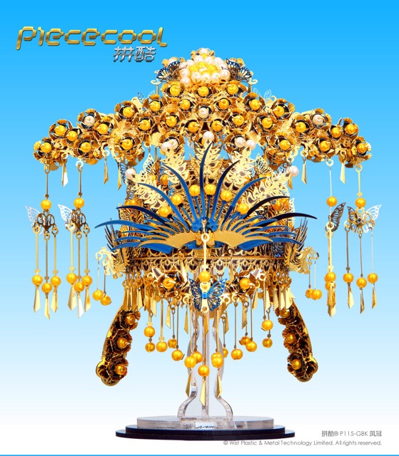 📌 Mô hình lắp ghép kim loại 3d Mão Vương Phi