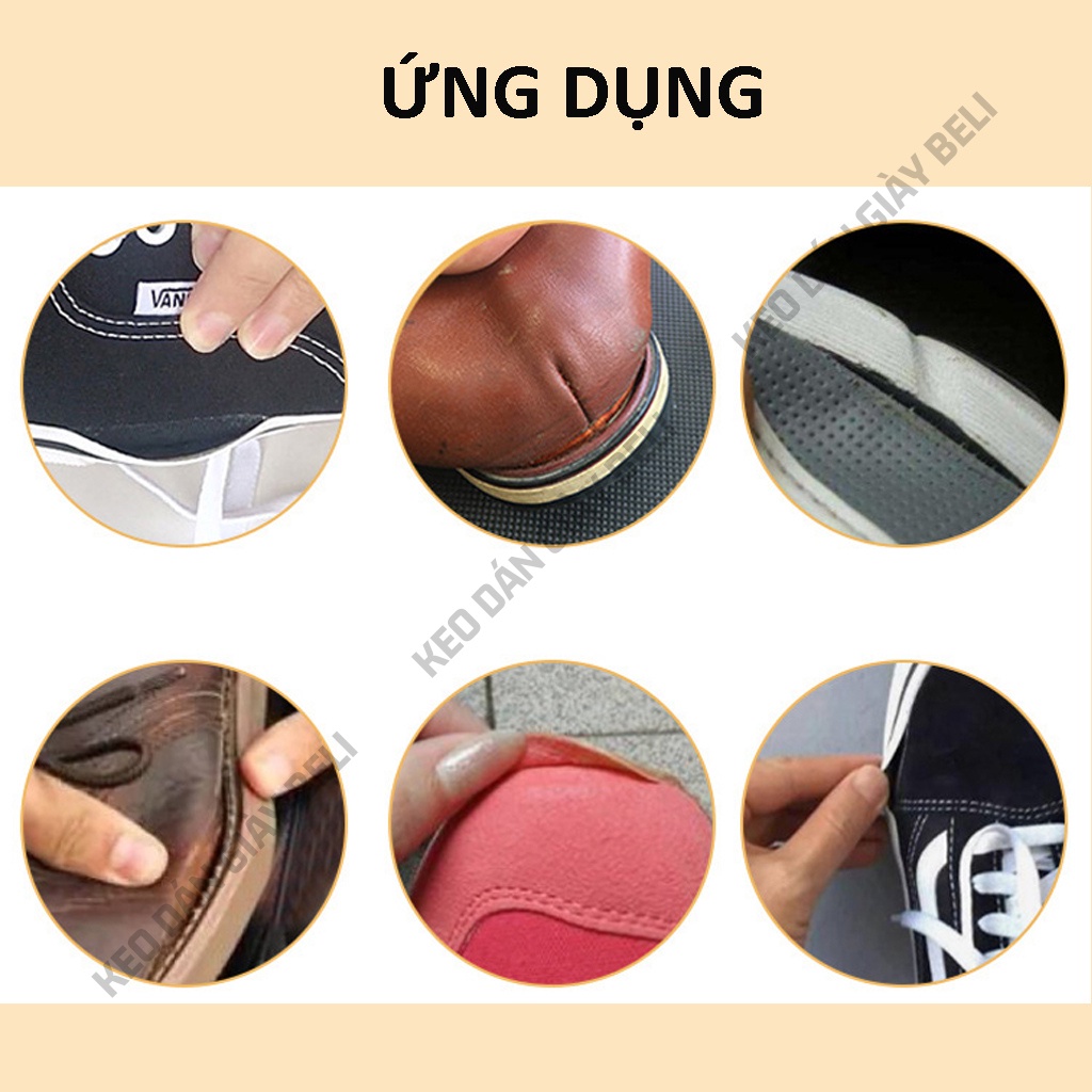 Keo dán giày dép 1630 đa năng siêu dính kèm phụ kiện – Keo Dán Giày BELI BL045