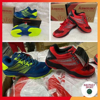 Giày Bóng Chuyền, Giày Cầu Lông 🎁Tặng Tất Yonex🎁 Kawasaki K163 chính hãng
