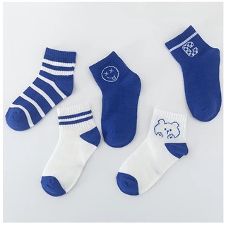 Set 5 Đôi Vớ Cotton Dễ Thương Cho Bé