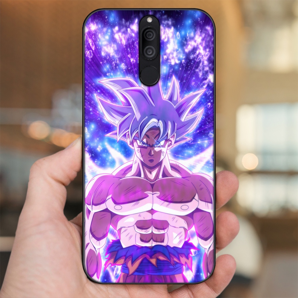 Ốp lưng Huawei Nova 2i viền đen in hình Goku Dragon Ball
