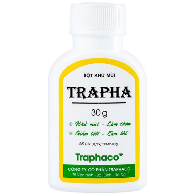 Bột Khử Mùi Trapha 30G