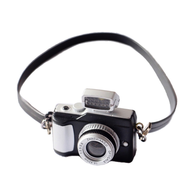 Máy Ảnh Mini Tỉ Lệ 1: 12 Dùng Trang Trí Nhà Búp Bê