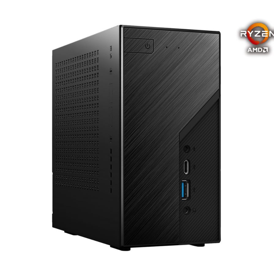 Bộ máy tính Asrock DeskMini X300 - Siêu nhỏ gọn Mini STX - Dành cho CPU AMD - Chưa kèm CPU, Ram, Ổ cứng