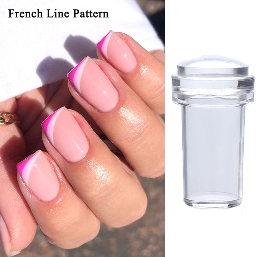 Dụng Cụ In Hình Móng Tay Bằng Silicone Trong Suốt