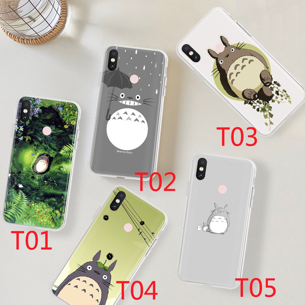 Ốp Điện Thoại Mềm Trong Suốt Hình Totoro Gt291 Cho Motorola Moto G4 G5 G5S G6 Play Plus