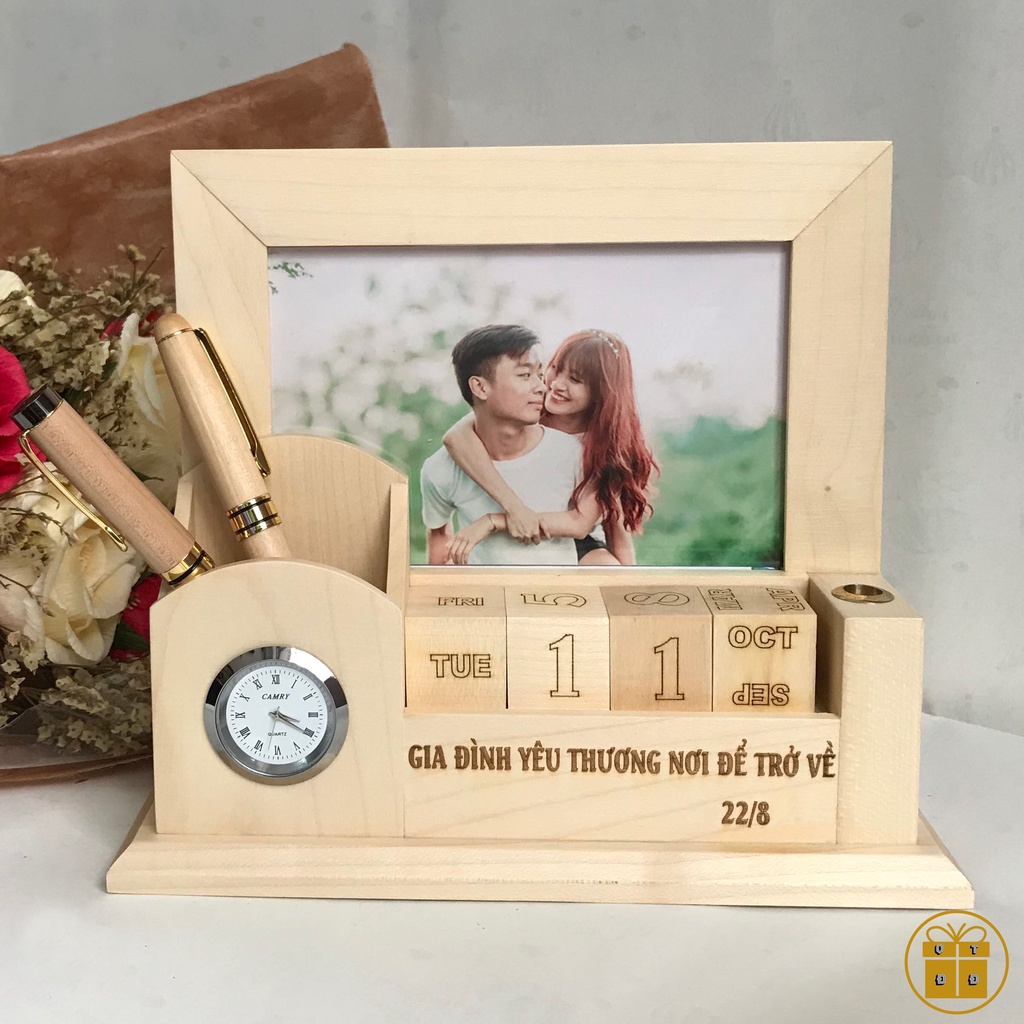 Khung Ảnh Đa Năng Khắc Hình Và Chữ Theo Yêu Cầu - Quà Tặng Tốt Nghiệp, Món Quà Tri Ân Thầy Cô