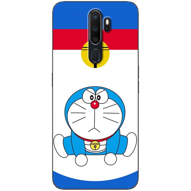 Ốp lưng nhựa dẻo OPPO A5 2020, A9 2020 Doraemon thể thao