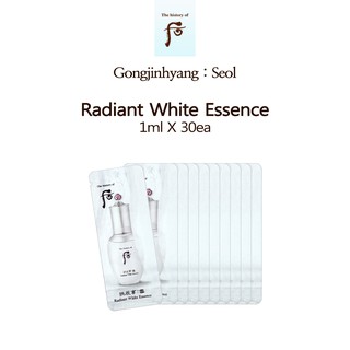 Whoo tinh chất làm trắng da 1ml x 30ea / cấp ẩm hiệu quả