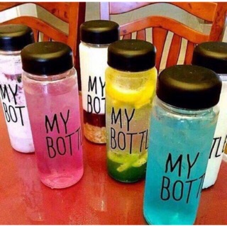 Bình đựng nước my bottel gấu vịt 500ml kèm vỏ