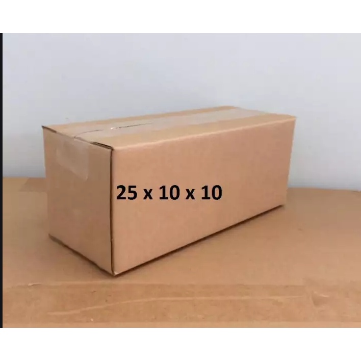 Bộ 50 Thùng Carton size 25x10x10 cm [FREESHIP NỘI THÀNH 1.500]