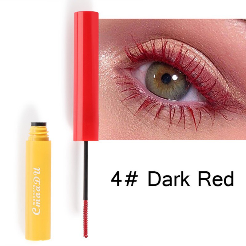 [Hàng mới về] Mascara 4D lâu trôi không thấm nước làm mi cong và dài 10 màu tùy chọn | BigBuy360 - bigbuy360.vn