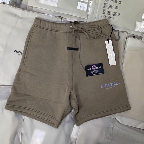 「CHÍNH HÃNG」Short Fear Of God Nam/Nữ Essentials Bộ sưu tập Fall 2021