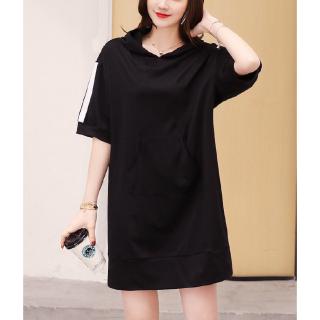 Đầm hoodie big size, đầm cho người mập big size