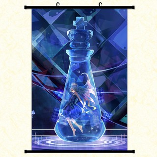 Poster vải anime No game no life 60x90 tranh vải