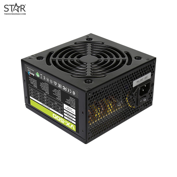 Nguồn máy vi tính Aerocool Plus 500W ( Mã VX-500 )