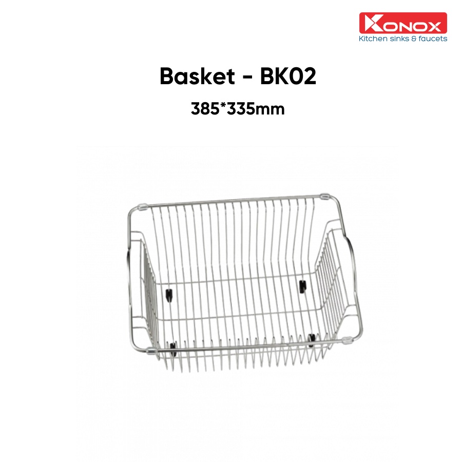 Giá úp bát inox KONOX - Basket BK02