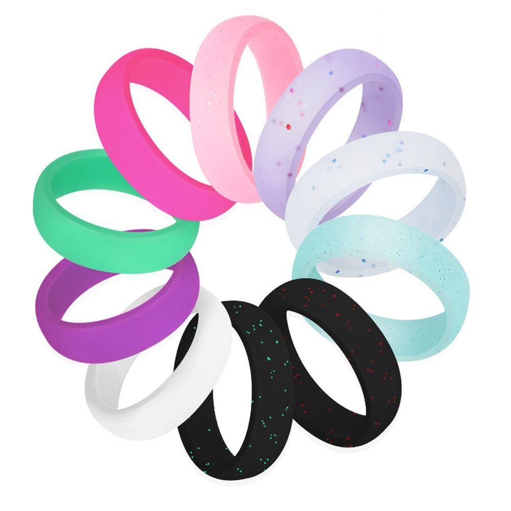 Nhẫn Silicone BSUNS|Nhẫn Nữ Dạng Xoắn