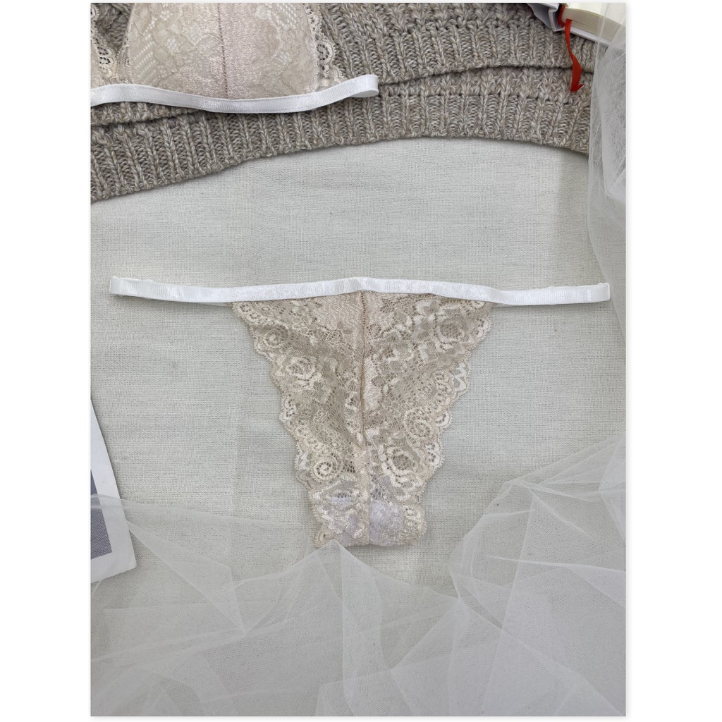 Đồ lót nữ thiết kế ánh vàng có mút sang trọng sexy gợi cảm, vải ren cao cấp thoáng khí tốt BRAHY 070