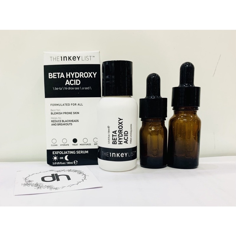 Serum tẩy tế bào chết BHA The INKEY List Beta Hydroxy Acid