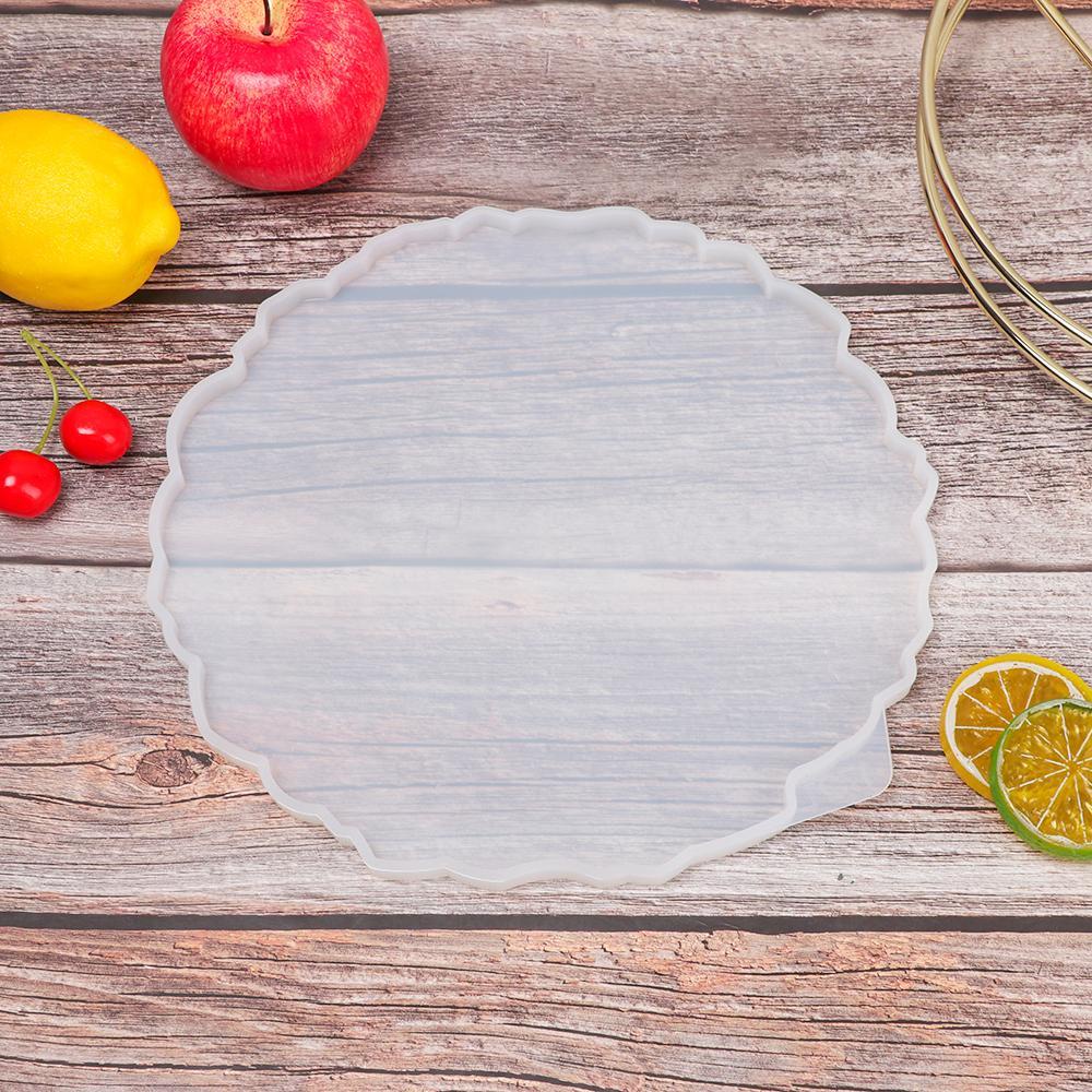 Khuôn Silicone Làm Khay Trà Hình Sóng Lớn DIY
