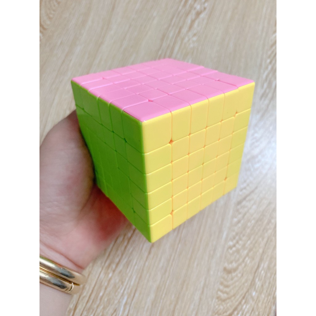 Rubik 6x6 xoay trơn cực bền, phát triển trí tuệ, an toàn cho trẻ nhỏ