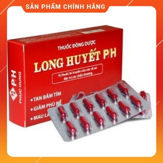 (Chính Hãng)_Long Huyết PH_Tan Vết Bầm, Lành Vết Thương_24 viên/hộp