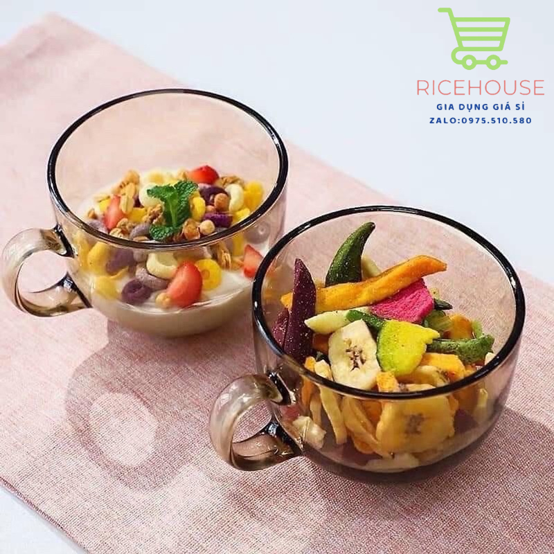 COMBO 6 CỐC THUỶ TINH MÀU HỔ PHÁCH
