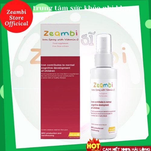 Sắt Zeambi , Sắt Zeambi xịt , zeambi