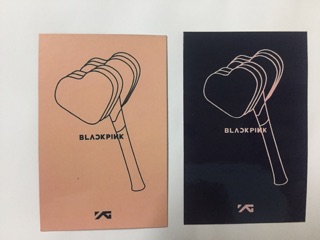Bộ card Lightstick Blackpink UNOFFICIAL