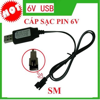 Dây sạc 3.6V 4.8V 6V 7.2V dùng cho pin xe điều khiển từ xa cổng SM