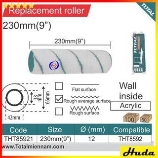 CỌ LĂN SƠN HÌNH TRỤ TOTAL THT8592